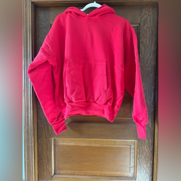 Yeezy X Gap Perfect Hoodie in Red - Picture 2 of 7